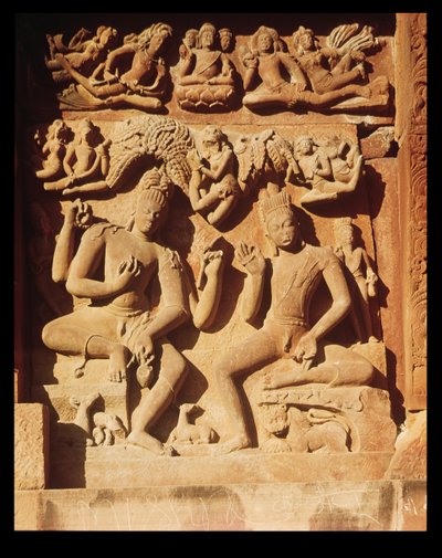 Relief aus dem Tempel des Vishnu, ca. 500 n. Chr. von Indian School