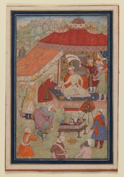 Zeltlager von Indian School