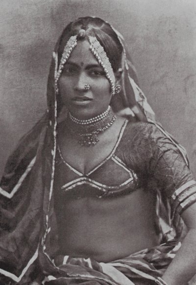 Bombay / Mumbai: Eine Marwar-Dame von Indian photographer