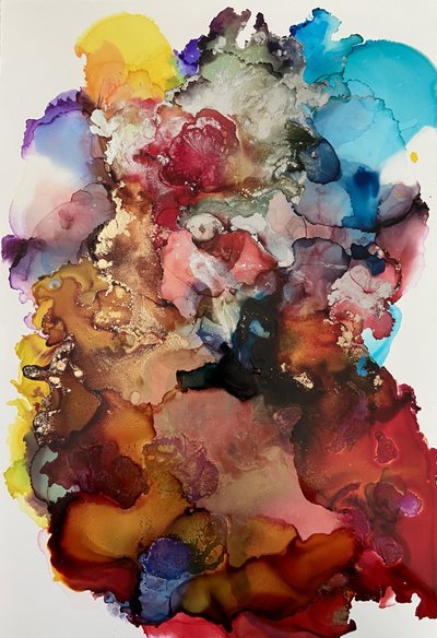 Dynamischer Farbfluss von Irene Chua