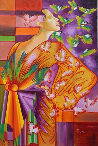 Grüne Lichter, 2015 von Irina Corduban