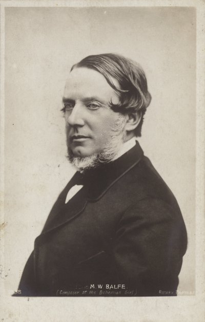 Michael William Balfe, irischer Komponist (1808-1870) von Irish Photographer
