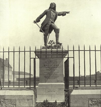 Die Sarsfield-Statue, Limerick von Irish Photographer