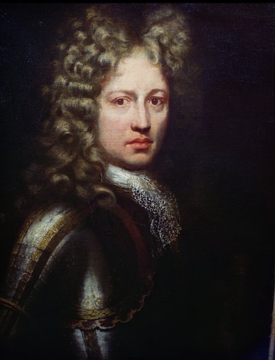 Porträt von Patrick Sarsfield, titulärer Earl of Lucan (gest. 1693), irischer Jakobit und Soldat von Irish School