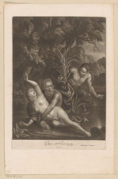 Pan und Syrinx von Isaac Beckett