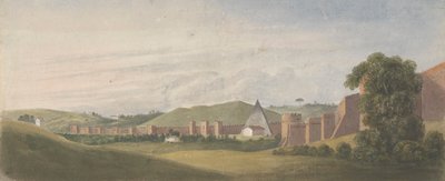 Mauern von Rom: Die Aurelianische Mauer mit der Pyramide des Cestius von Isaac Weld