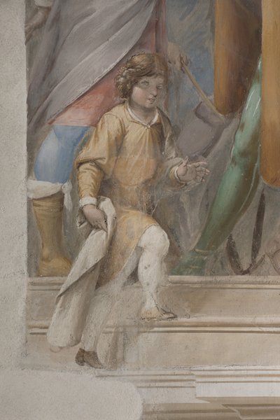 Detail aus der Heirat der Jungfrau Maria von Isidoro Bianchi