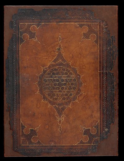 Buchdeckel, Ägypten oder Syrien, Mamluken-Periode von Islamic School