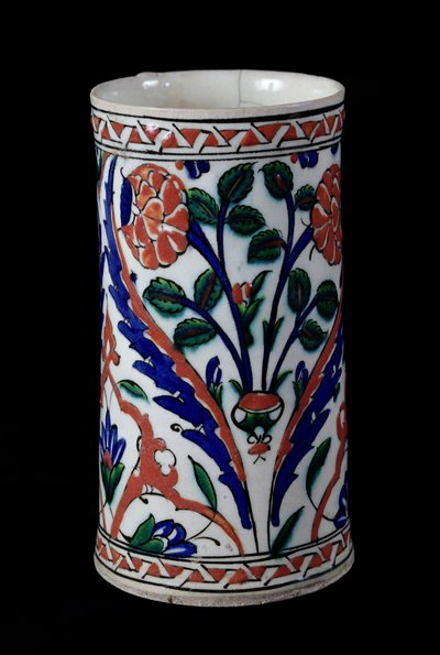 Topf mit Blumendekoration, Iznik von Islamic School