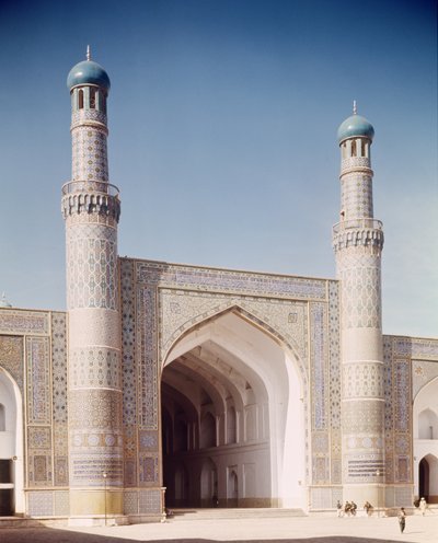 Die Masjid-i Jami oder Freitagsmoschee, gegründet 1200, wiederaufgebaut 1498 von Islamic School