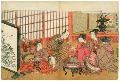 Party in Yoshiwara von Isoda Koryusai