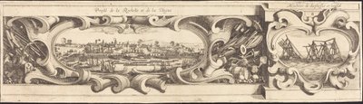 Die Belagerung von La Rochelle (Tafel 16 von 16; Set umfasst 1952.8.97-112) von Israel Henriet or Abraham Bosse after Jacques Callot