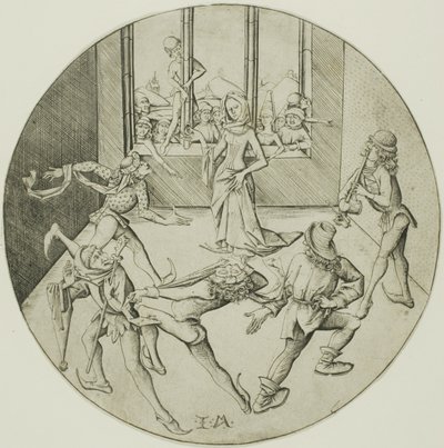 Die Morris-Tänzer von Israhel van Meckenem the younger