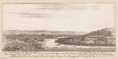Ansicht von Lyon vom Kartäuserkloster aus von Israël Silvestre