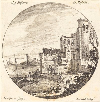 La Maijorre de Marseille von Israël Silvestre