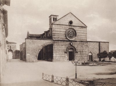 Assisi: Kirche und Kloster von S. Chiara, Filippo da Campello von Italian Photographer