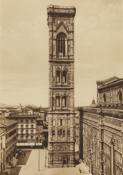Florenz: Kathedrale, Der Glockenturm, Giotto von Italian Photographer