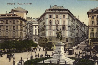 Genua, Piazza Corvetto von Italian Photographer