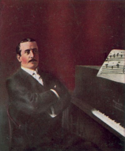 Giacomo Puccini, italienischer Komponist von Italian Photographer