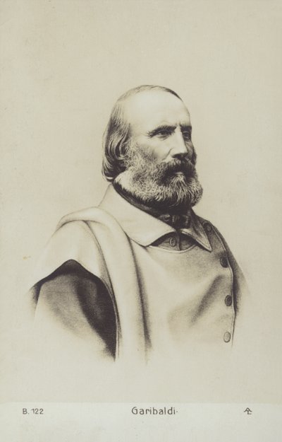 Giuseppe Garibaldi von Italian Photographer