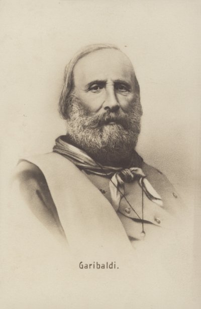 Giuseppe Garibaldi von Italian Photographer