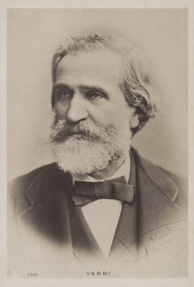 Giuseppe Verdi, italienischer Komponist von Italian Photographer