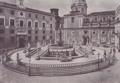 Italien: Palermo, Piazza Pretoria von Italian Photographer