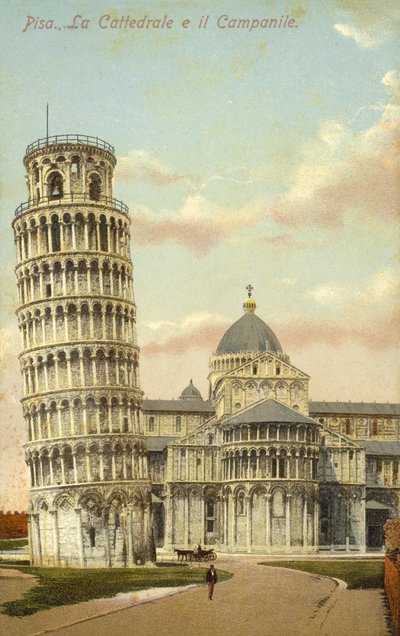 Schiefer Turm von Pisa und Pisa-Kathedrale von Italian Photographer