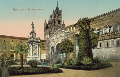 Metropolitankathedrale der Himmelfahrt der Jungfrau Maria, Palermo, Sizilien von Italian Photographer