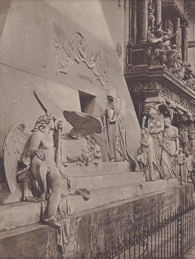 Monumento A Canova von Italian Photographer
