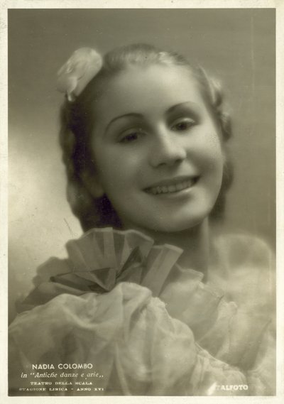 Nadia Colombo, italienische Ballerina von Italian Photographer