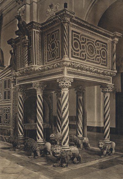 Neapel: Ravello, Dom, Kanzel von Italian Photographer