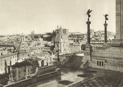 Panorama vom Denkmal für Viktor Emanuel von Italian Photographer