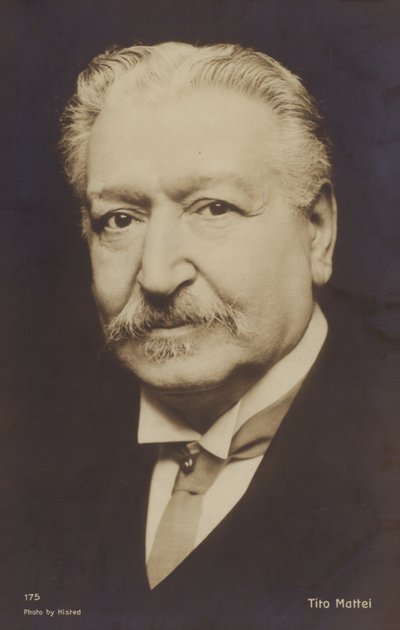 Porträt von Tito Mattei von Italian Photographer