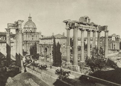 Forum Romanum mit den neuen Ausgrabungen von Italian Photographer