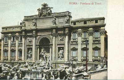 Rom, Italien, Trevi-Brunnen von Italian Photographer