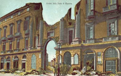 Ruine des Porta di Messina von Italian Photographer