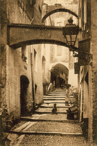 San Remo, Altstadt, Via Santa Brigida von Italian Photographer