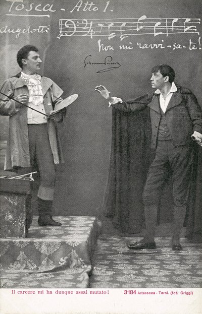 Szene aus Tosca von Italian Photographer
