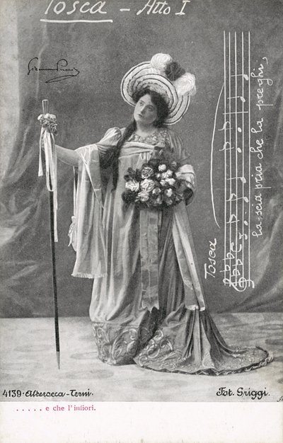 Szene aus Tosca von Italian Photographer