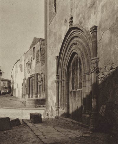 Sizilien: Sciacca, Gotisches Portal von Italian Photographer