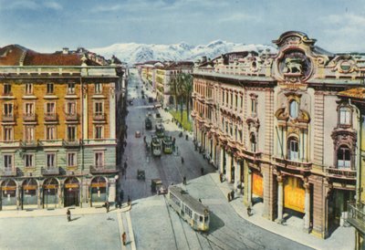 Turin – Piazza Solferino und Via Cernaia von Italian Photographer