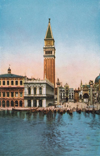 Venedig: Piazzetta S Marco vom Meer von Italian Photographer