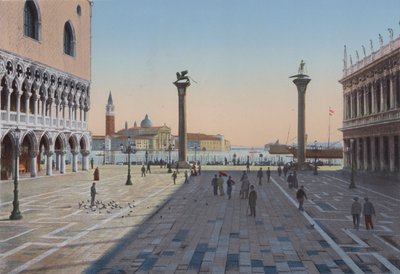 Venedig, Piazzetta San Marco und die zwei Säulen von Italian Photographer