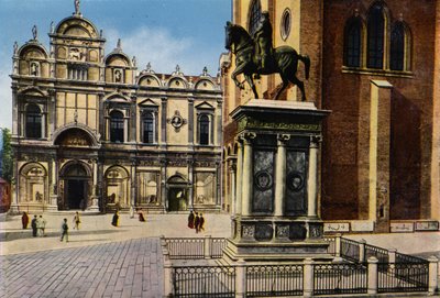 Venedig: Denkmal für B. Colleoni von Italian Photographer