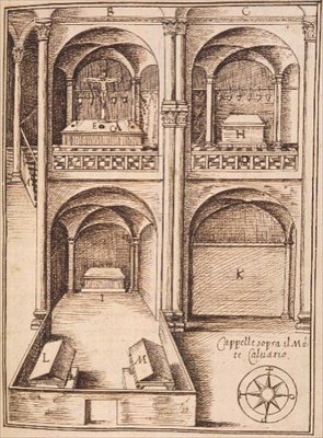 Kapelle am Kalvarienberg, aus 