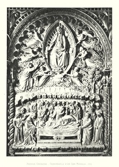 Tabernakel von Or San Michele, Andrea Orgagna von Italian School