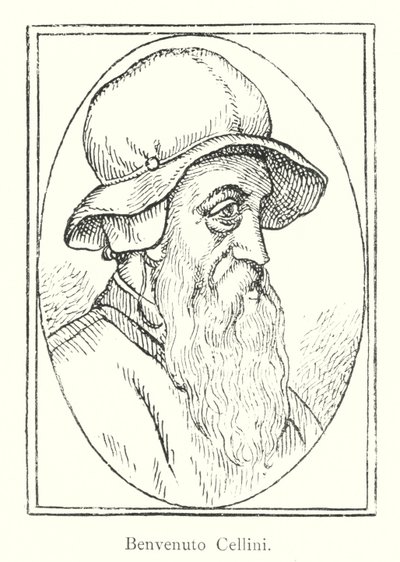 Benvenuto Cellini (Gravur) von Italian School