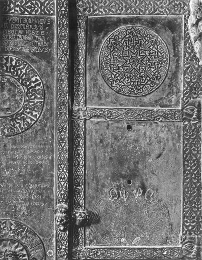 Bronzetür, Mausoleum von Bohemund I. von Hauteville (Detail) von Italian School
