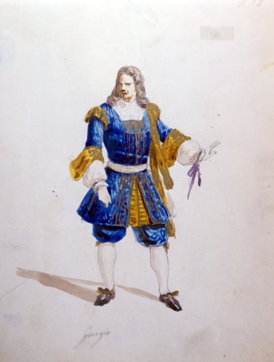 Charakter von Giorgio in der „Traviata“ von Giuseppe Verdi von Italian School